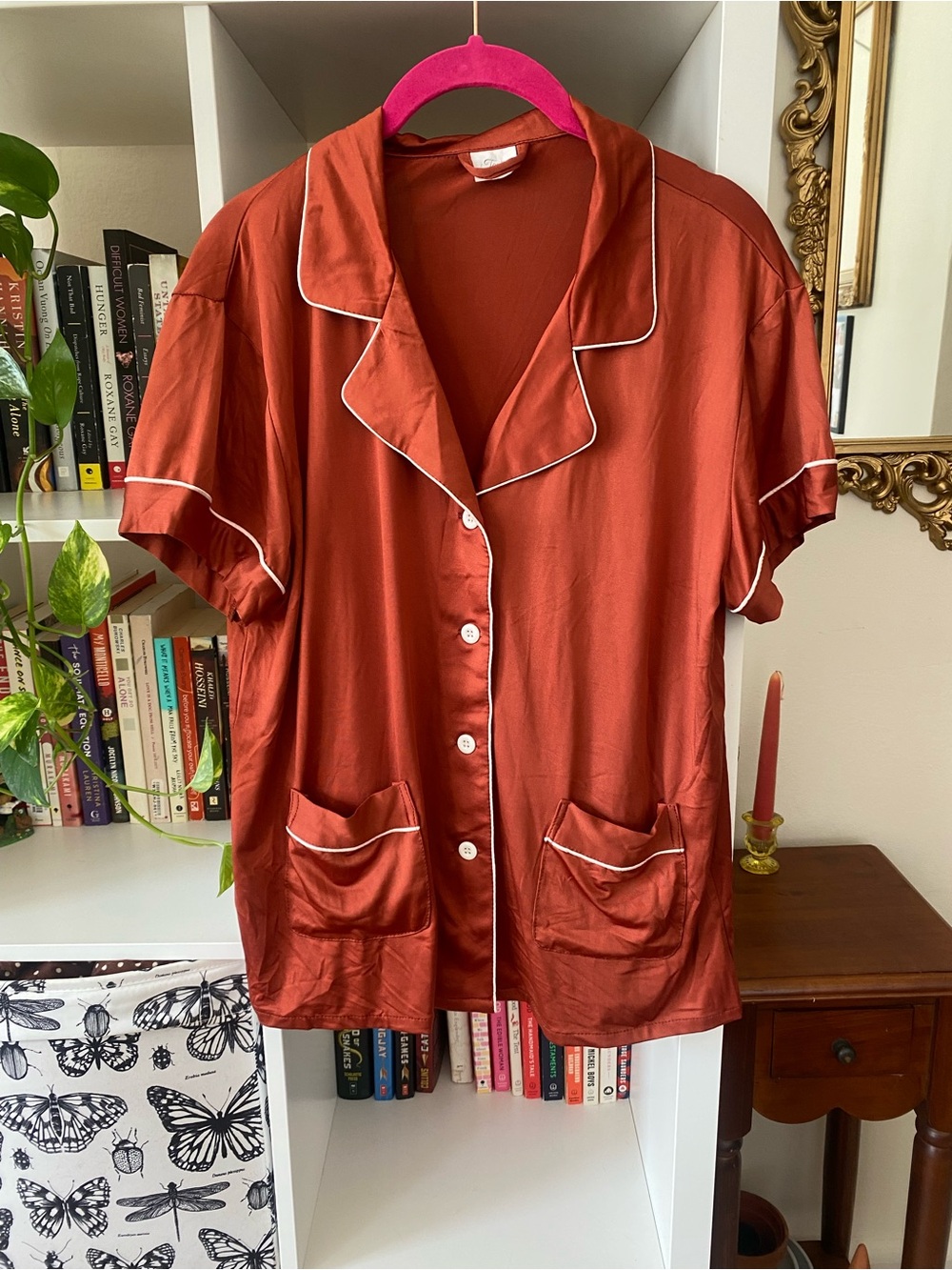 Tantri Satin Pajama Top
